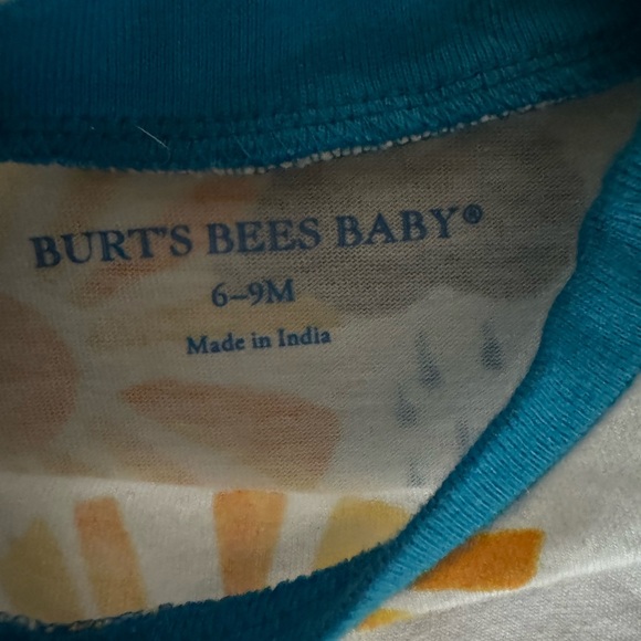 Burt’s Bees Sun & Rain Cloud Onsie - Picture 4 of 4